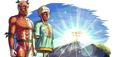 太郎＆花の画像