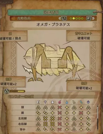 オメガプラネテスの弱点