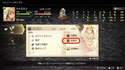 黒魔法持ち白魔道士