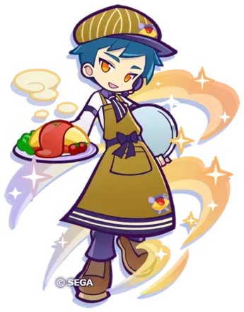 はりこみキッチンのロキアー とくもり立ち絵