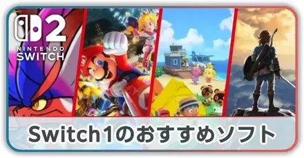 Switch1のおすすめソフト