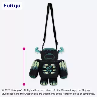 マインクラフト ウォーデンぬいぐるみショルダーバッグ
