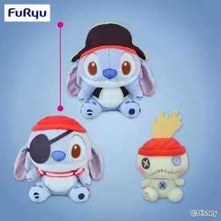 ディズニー ミルキーボア パイレーツコスチューム　BIGぬいぐるみ