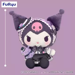 マイメロディ・クロミ いちご新聞644号コラボレーションBIGぬいぐるみ