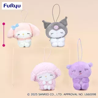 マイメロディ・クロミ ねむぐるみ マスコット