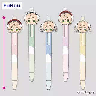 しぐれうい ラバーマスコット付きボールペン