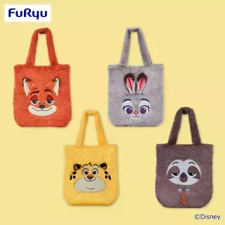 ディズニー ふわふわフェイスバッグ