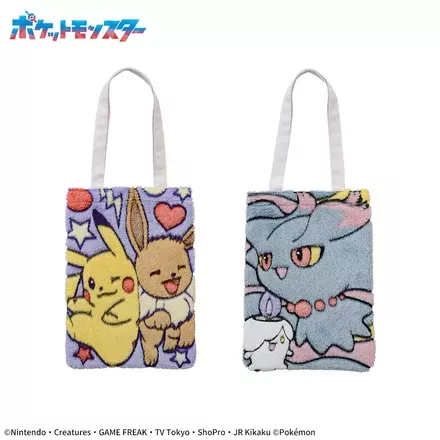 ポケットモンスター　プラチナムザッカfuwa&hug トートバッグ