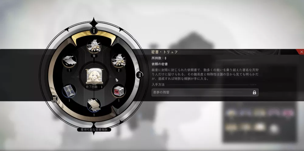 トリュフ・密書