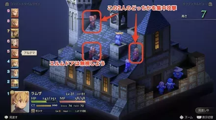 エルムドアを無視