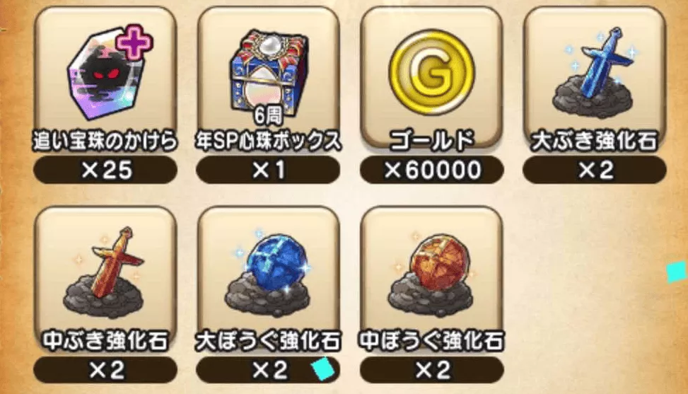 6周年SP心珠ボックス