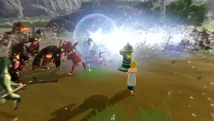 ゼルダ姫やラウルなどを操作して無双できる