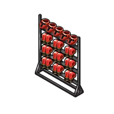 赤いグローブ置き★13の画像