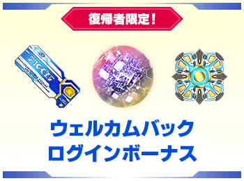 ウェルカムバックログボ