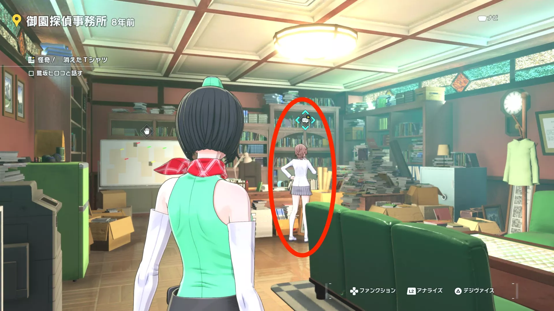 怪奇！消えたTシャツの詳細マップ