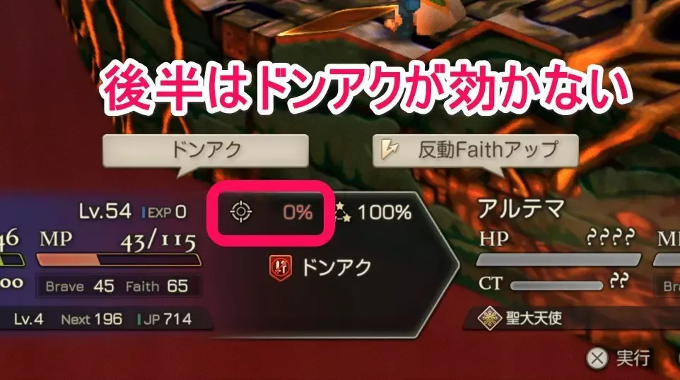 ドンアクが効かなくなる