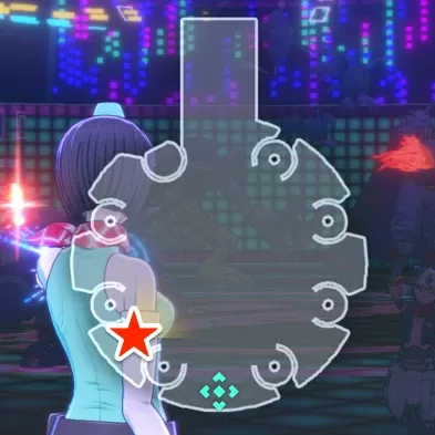 奮い立つ戦士の軌跡の全体マップ