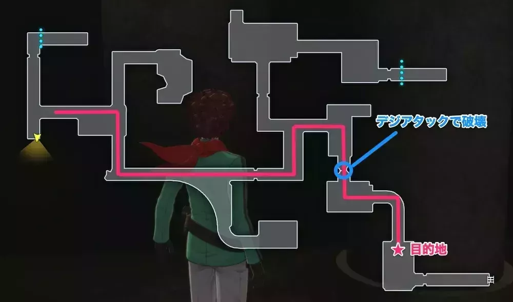 地下水路を進む