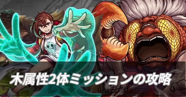 木属性2体ミッションの攻略