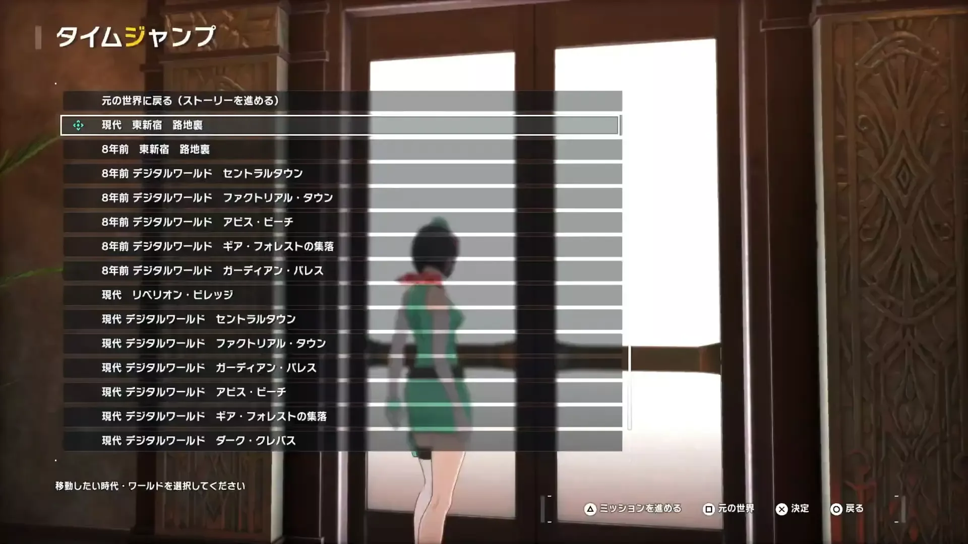 現代東新宿の路地裏へ行く