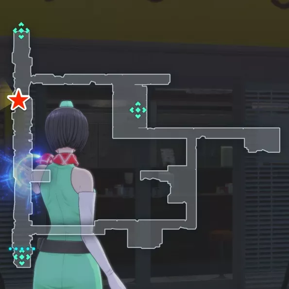 美しき騎士の軍団の全体マップ