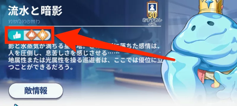 おすすめ属性表記