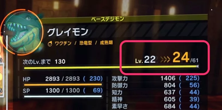 強化ロード経験値