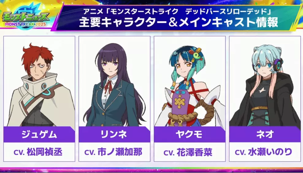 モンストアニメ登場キャラ