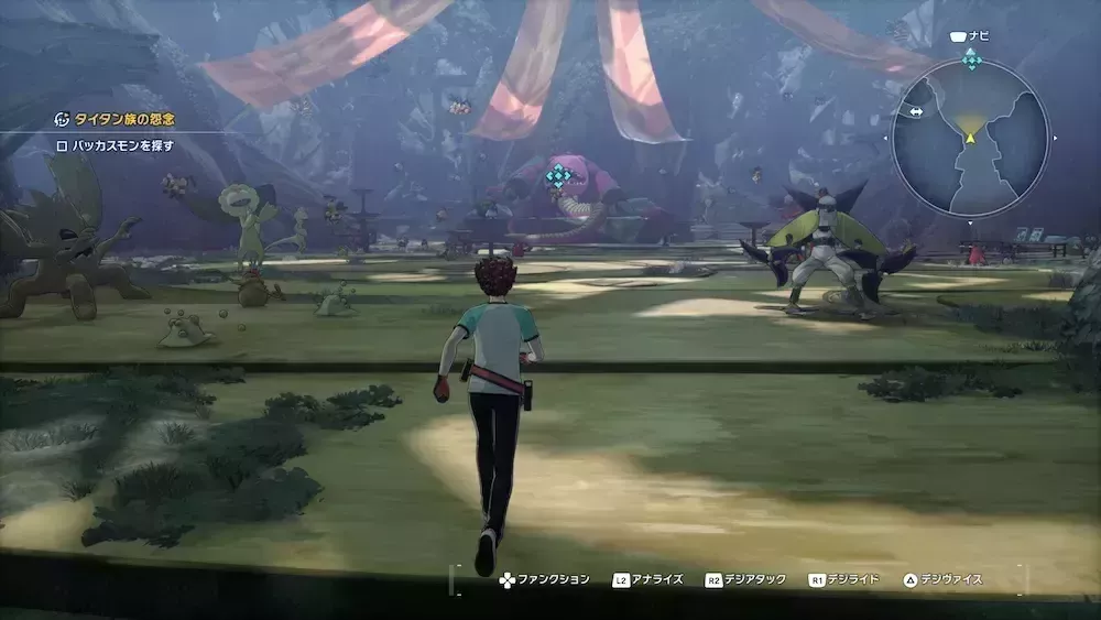 バッカスモンに話しかける