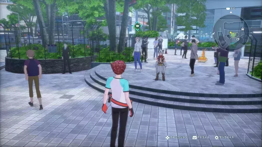 ヒロコに話しかける