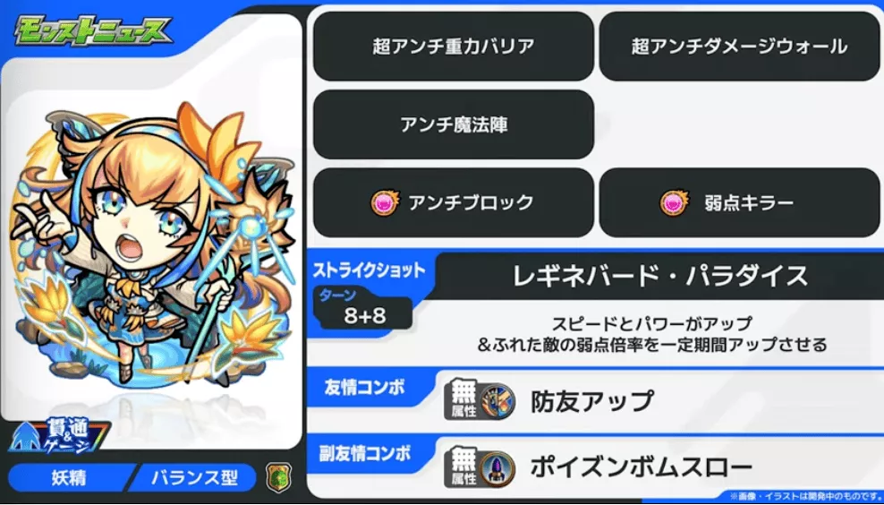 ストレリチア性能