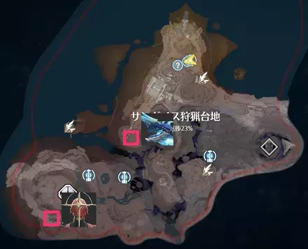 サングイス狩猟台地