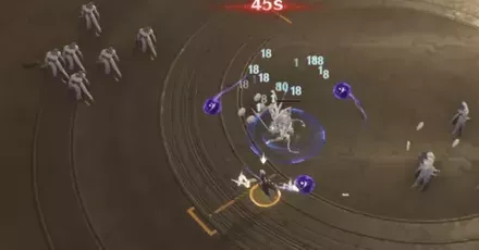 ステージ1ボス玉攻撃