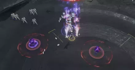 ステージ2ボス設置玉