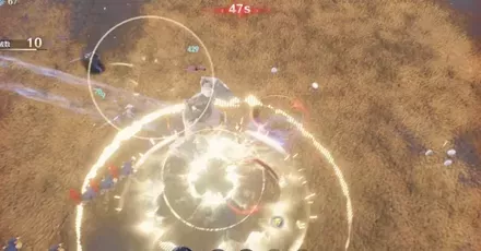 ステージ3ボス広範囲攻撃