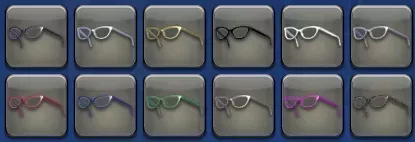 キャットアイ・リーディンググラス見た目