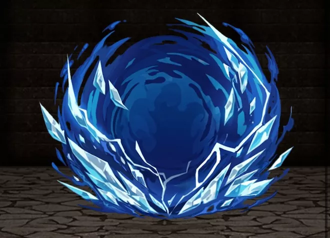 氷霜のオーラの画像