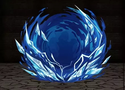 氷霜のオーラの画像