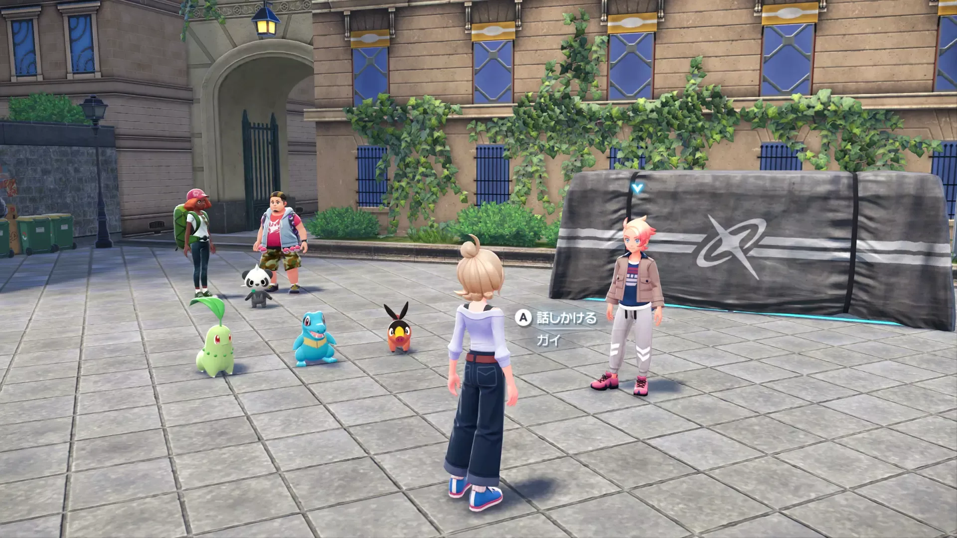 最初のポケモンを選ぶ