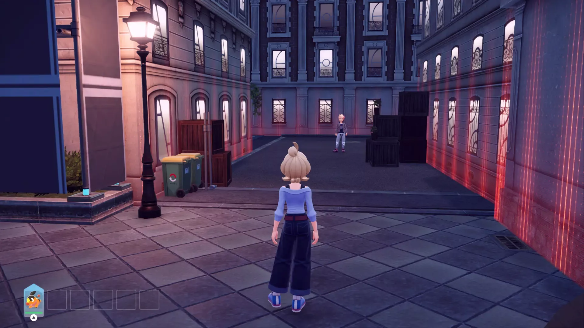 ガイについていく