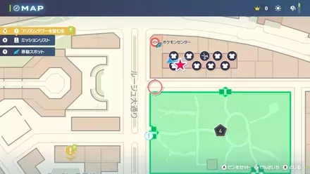 進化の石を使いたい！の拡大マップ画像