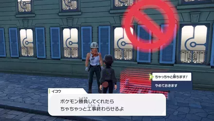 4ポケモン勝負をする