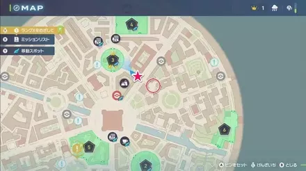 やる気満々ハリマロンのマップ画像 size:440x0