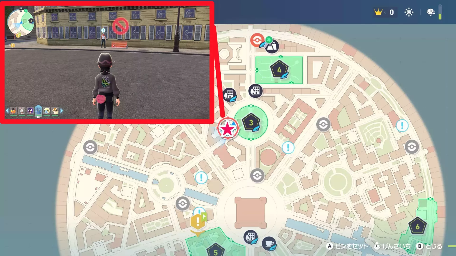 休憩中にひと勝負！のマップ