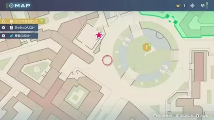 遠距離技でスマートにの拡大マップ画像