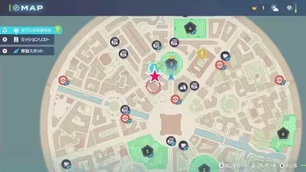 タブンネの気持ちのマップ画像 size:440x0