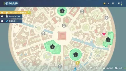 コフキムシの出現場所マップ