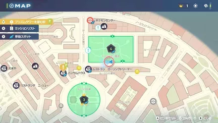 ほのおのうずの入手マップ