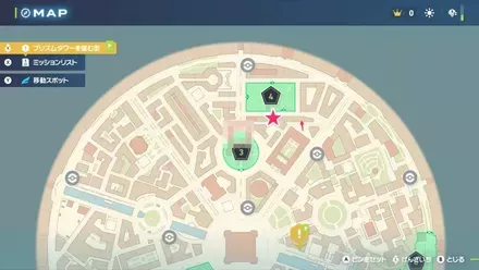 アーボの出現場所マップ