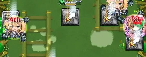 剣パネルを複数踏んで攻撃